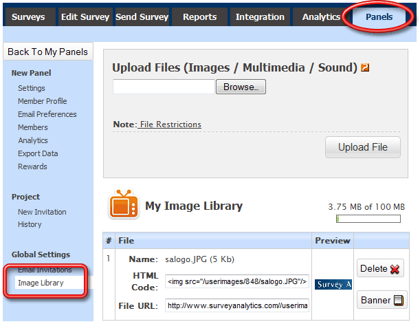 Survey Software Help Image